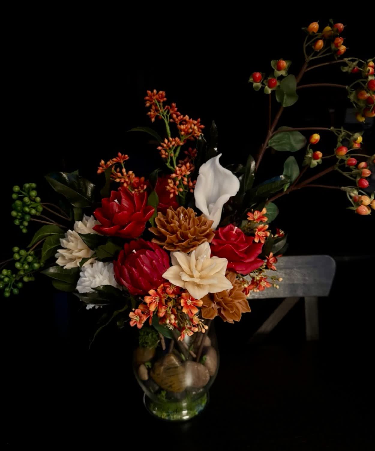 Floral Candle Arrangements